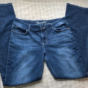 Premium Boot Cut Low Rise Jeans By Wrangler